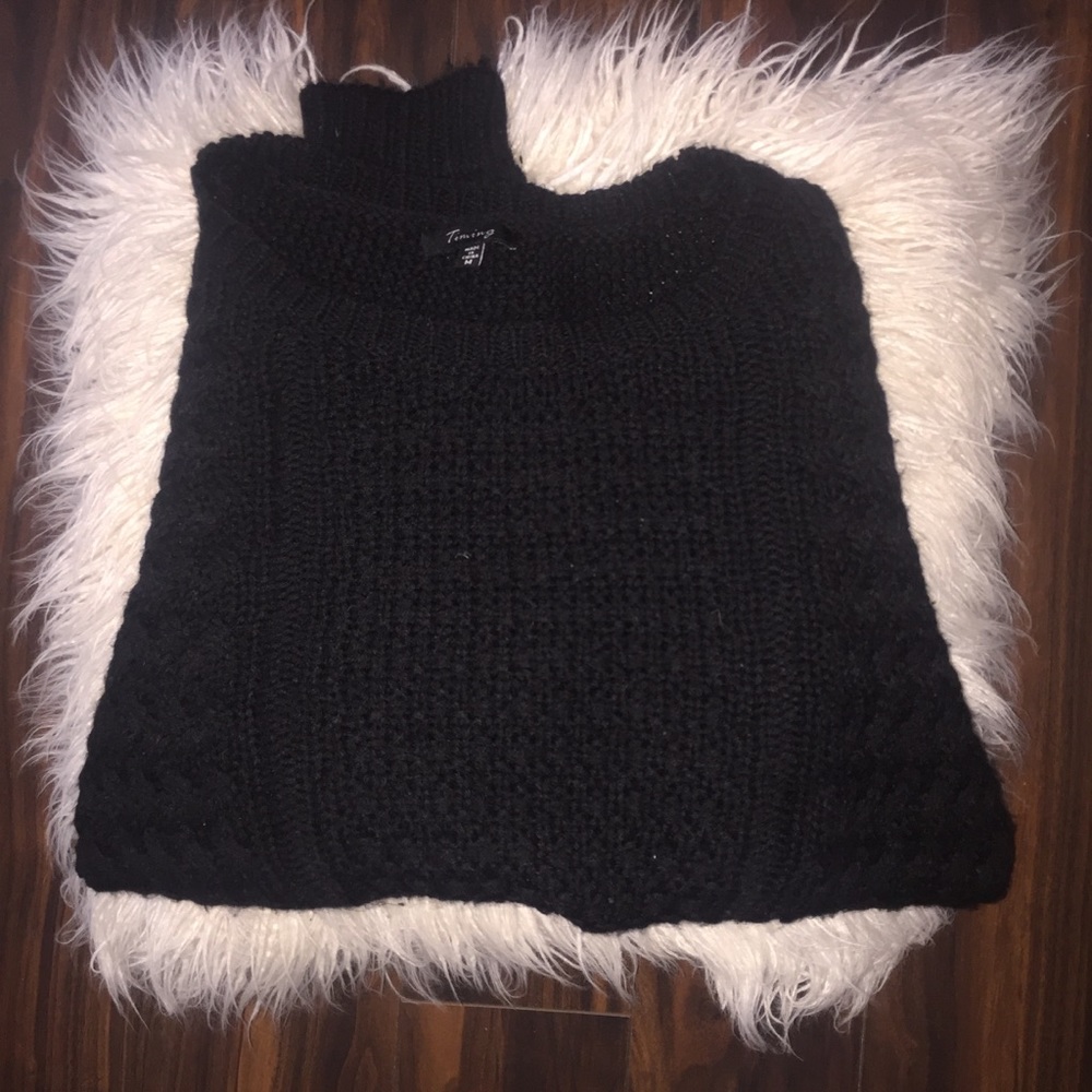 Cable Knit Slouch Sweater - Picture 2 of 4